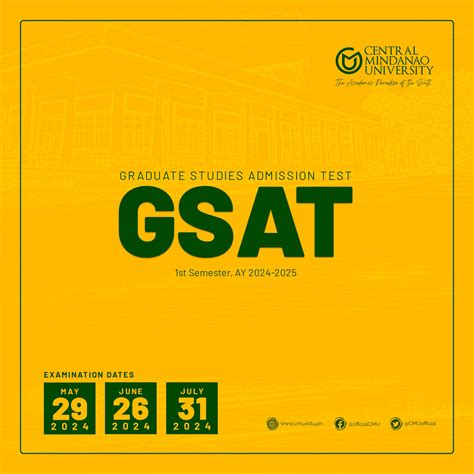Graduate Studies Admission Test 1st Semester S.Y. 2024.